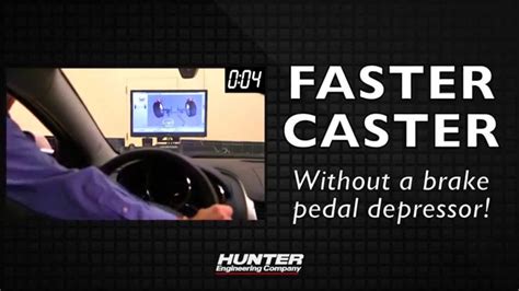 Get Faster Caster Alignment Measurement With Hunter Alignment Systems