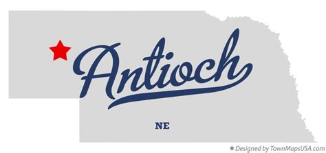 Map Of Antioch Ne Nebraska