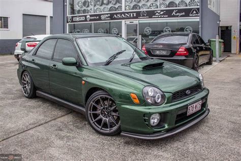 Subaru Wrxsti Gd Bug Eye Green Xxr Xxr 527 Wheel Wheel Front