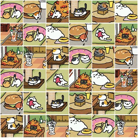 Neko Atsume Cat List