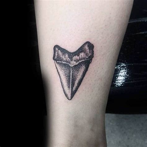 40 Shark Tooth Tattoo Designs For Men King Of The Waters