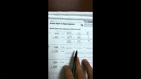 Start by marking go math!: 2nd Grade Go Math Lesson 6.2 - YouTube
