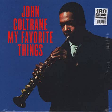John Coltrane My Favorite Things 2016 180 Gram Vinyl Discogs