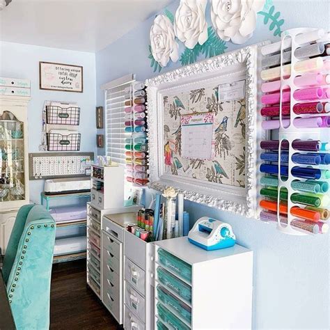 Whether your space is big or small, i hope you can get some inspiration by looking at my cricut craft room and the storage i have chosen. Best Craft Rooms #craftrooms on Instagram: "#Repost OC ...