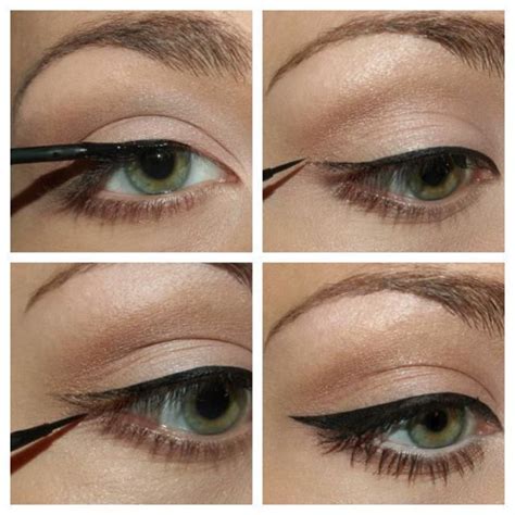 Perfect Those Cat Eyes Tips 1 Start With A Straight Line From Your