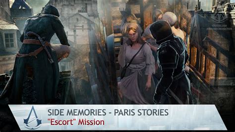 Assassin S Creed Unity Paris Stories Escort Mission Youtube