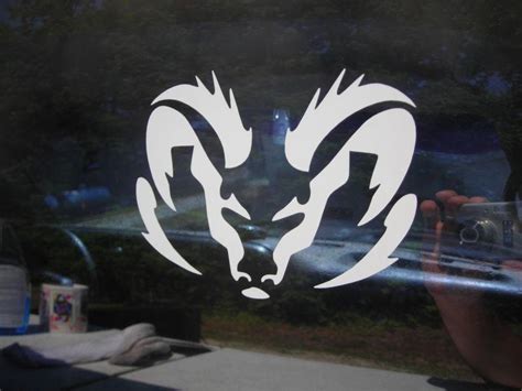 Purchase Dodge Ram Head Vinyl Decal Sticker 7 Inch Your Choice Color