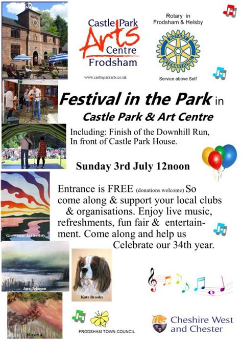 Festival In The Park Frodsham Town Council