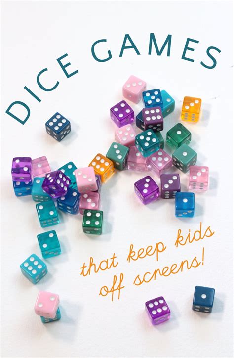 Best Dice Games For Kids Have Fun And Learn New Skills