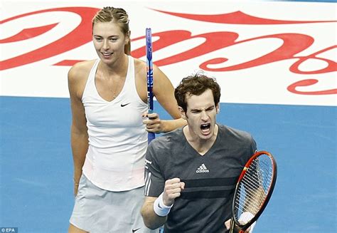 Hot Images Andy Murray Partners Maria Sharapova Days After Getting