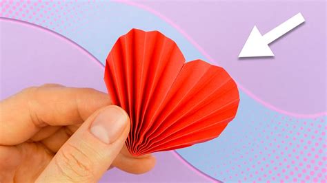 Cuore Di Carta Facile Tutorial DIY Lavoretti Con La Carta YouTube