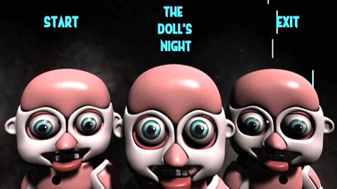 Five Nights At Freddys Sister Location The Dolls Night Youtube