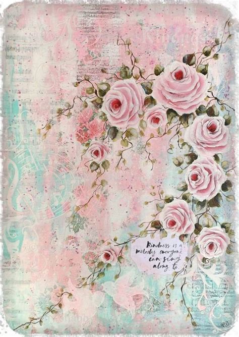 Waterslide Decals Shabby Chic Furniture Image Transfer Vintage Etsy