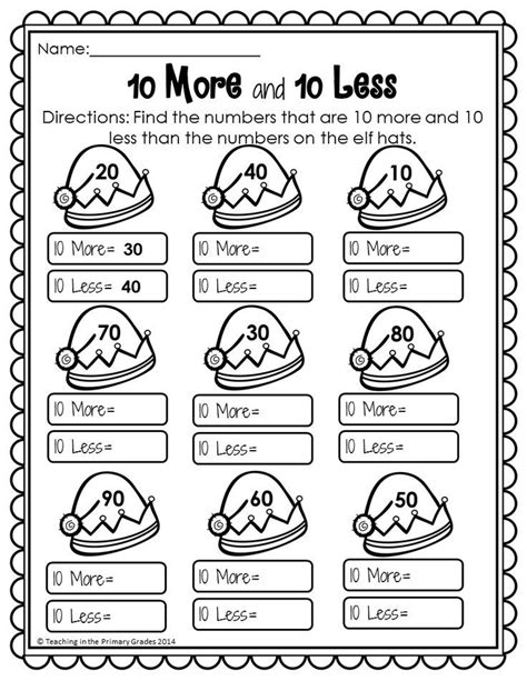 Listen to the song and complete the gaps. Christmas Math and Literacy Printables- No Prep (Common ...