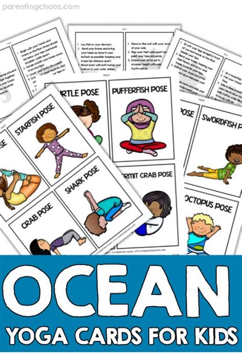 Ocean Themed Yoga For Kids ⋆ Parenting Chaos