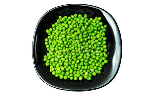 Fresh Green Peas In Plate Close Up Stock Photo Image Of Food Green
