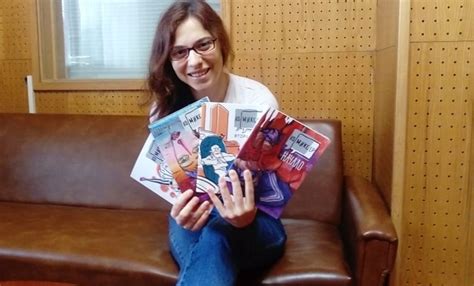 Милена Симеонова за издаването на българския комикс сборник „Ко
