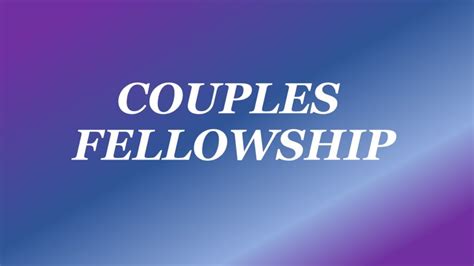 Couples Fellowship Indian Orthodox Diaspora