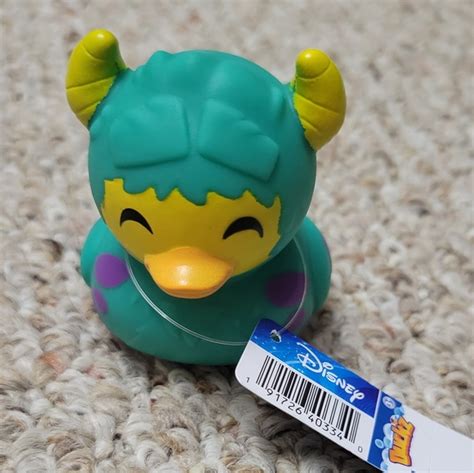 Disney Toys 2 Sulley Monsters Inc Disney Mini Rubber Duck Sullivan