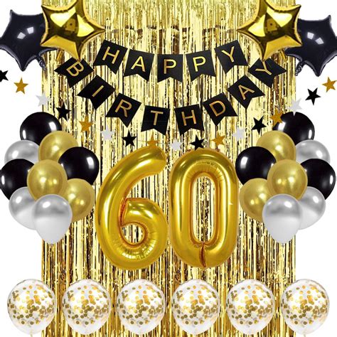 60th Birthday Party Decorations Ideas Qbirthdayj