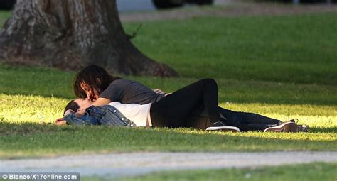 Argo Star Clea DuVall Shares A Lesbian Kiss With Female Friend During A Passionate Park