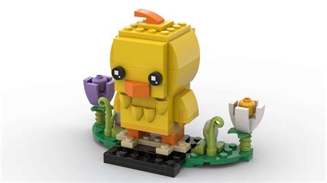 Lego 40350 Easter Chick Speed Build Studio Bricklink Ldd By Plegobb