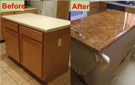 Do it yourself countertop resurfacing. How To Refinish Your Kitchen Counter Tops For Only $30! | Diy countertops, Countertop makeover ...
