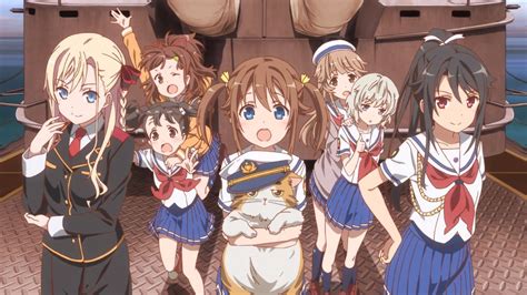 The Official Site For The High School Fleet Anime Released The New Teaser Trailer For The Up And