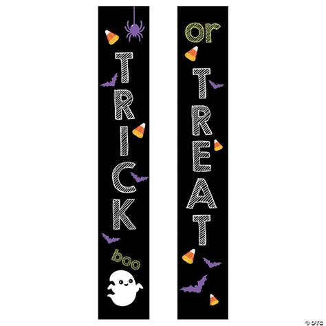 Trick Or Treat Door Banners Halloween Décor