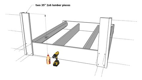 Diy Queen Over Queen Loft Bed Plan Step By Step Pdf Guide For Easy Woodworking Diy Projects Plans