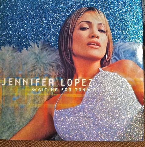 Glittered Jennifer Lopez Waiting For Tonight Album Etsy