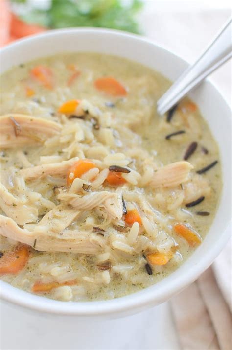 I used uncle bens roasted chicken flavor) Chicken and Wild Rice Soup - Panera Copycat Recipes - VIDEO