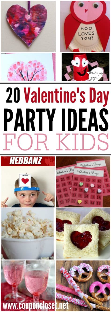 20 Valentines Day Party Ideas For Kids One Crazy Mom