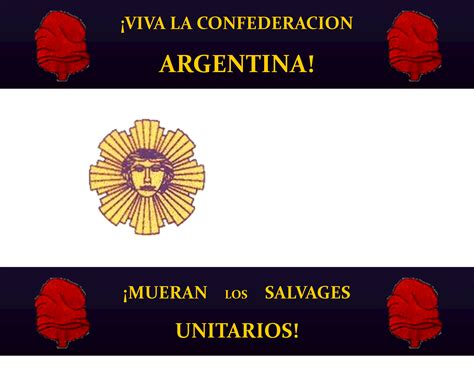 flag of the argentine confederation 1836 1852 vexillology