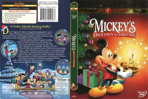 Mickeys Once Upon A Christmas 1999 R1 Dvd Cover Dvdcovercom