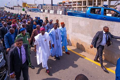 Sanwo Olu Kwara State Gov Abdulrasaq Commissions Red Line Rail Ikeja