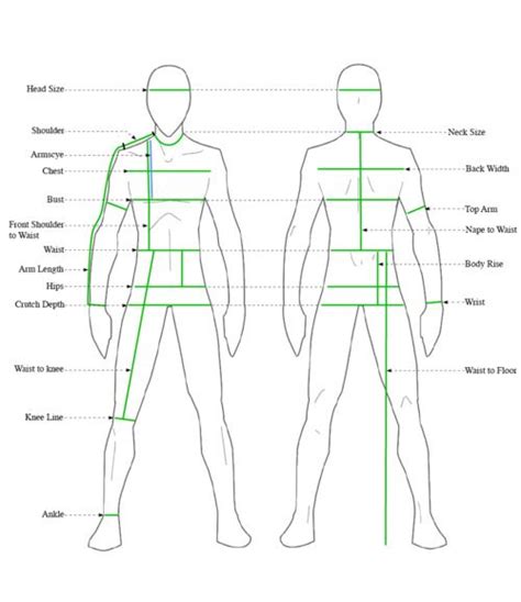 Measurement Guide Mens Outfits Suit Measurements Mens Suits