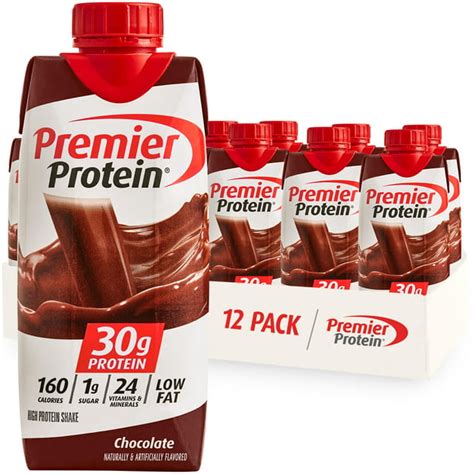 Premier Protein Shake Chocolate 30g Protein 11 Fl Oz 12 Ct