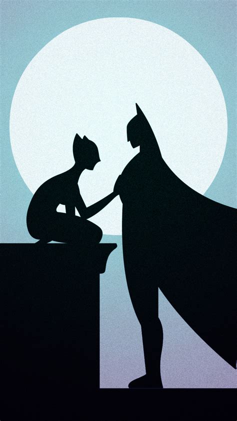 1080x1920 Batman Catwoman Hd Superheroes Artwork Digital Art