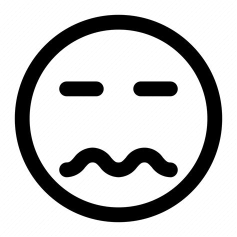 Afraid Emoji Emoticon Nervous Scared Icon Download On Iconfinder