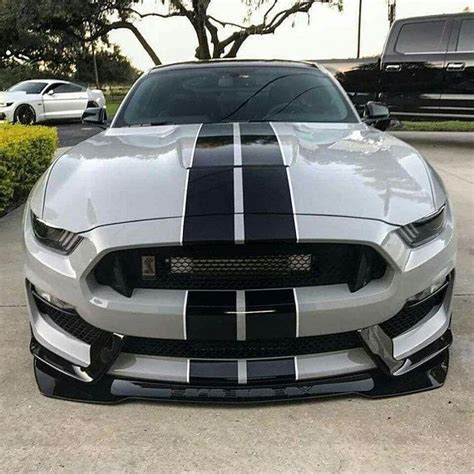 2015 2016 2017 2018 Gt350 Style 2 Color Mustang 6 Plain Rally Stripe