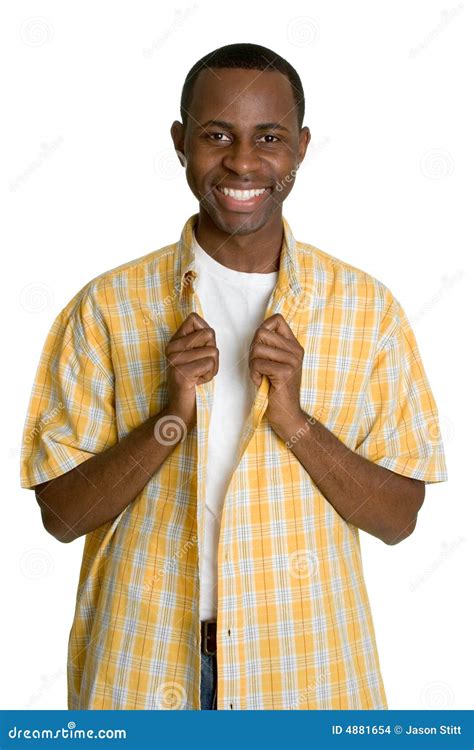 Teenage Black Boy Stock Photo Image Of Ethnic Male Cheerful 4881654