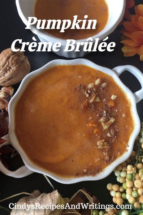 Pumpkin Crème Brûlée Pumpkinweek Cindys Recipes And Writings
