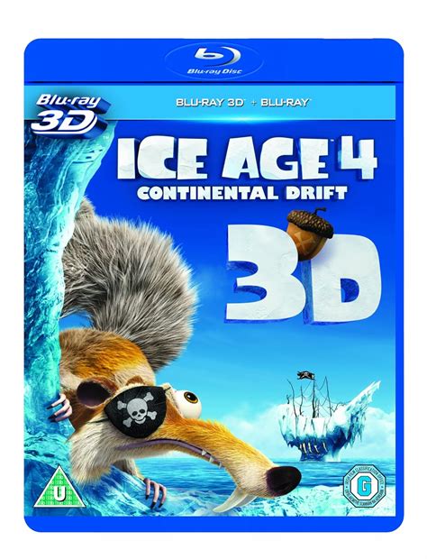Ice Age 4 Continental Drift Blu Ray 3d Blu Ray Movies
