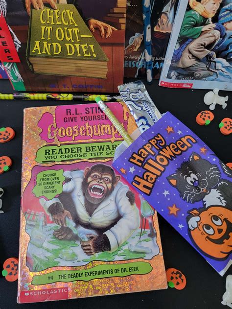 90s Scholastic Book Fair Goosebumps Spooky Mystery Box Gift - Etsy