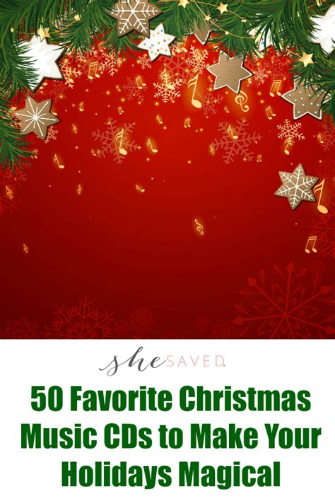 50 Favorite Christmas Music Cds To Make Your Holidays Magical Shesaved
