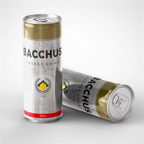 Whatever you'll choose your energy drink to be, it will. Packaging Label Re-Design for Bacchus Energy Drink (CAN ...