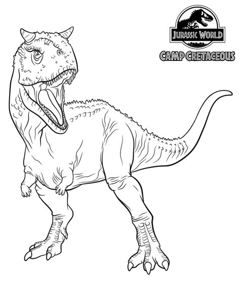 Cretaceous Camp Coloring Pages 20 New Images Free Printable Dinosaur