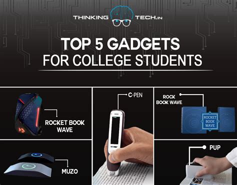 Top 5 Gadgets For College Students Thinking Tech