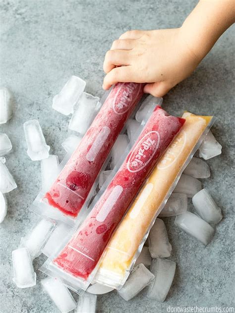 Homemade Ice Pops 100 Fruit And Sugar Free Popsicles